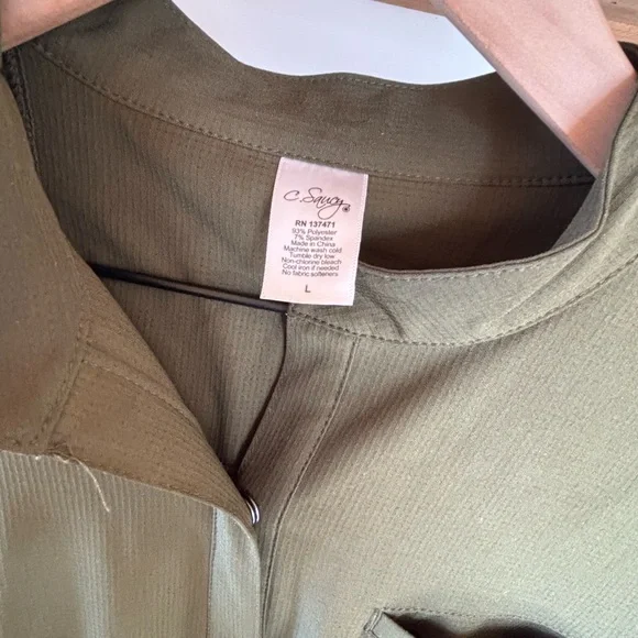 Olive Green C Saucy Scrub Dress Original Collection - Picture 8 of 8